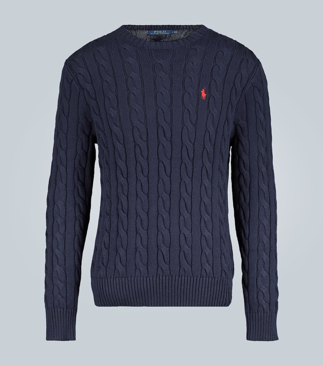 

Хлопковый свитер Polo Ralph Lauren, синий