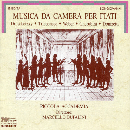 

CD диск Cherubini / Bufalini, Marcello: Musica Fer Camera Per Fiati