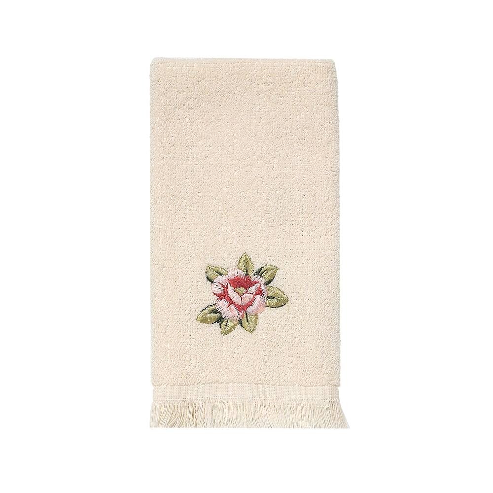 

Полотенце для пальцев Avanti Rosefan, цвет Ivory