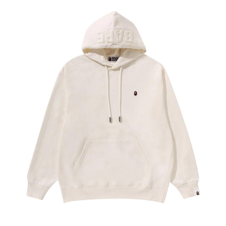 

Худи BAPE One Point Relaxed Fit Pullover Hoodie, Ivory