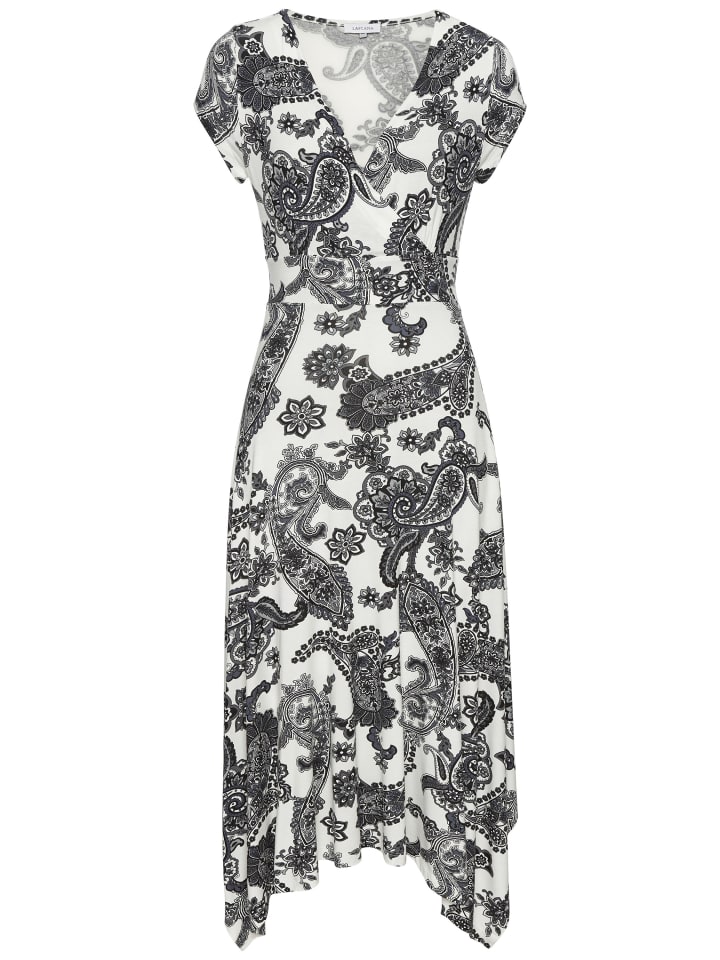 

Короткое платье LASCANA, цвет black white