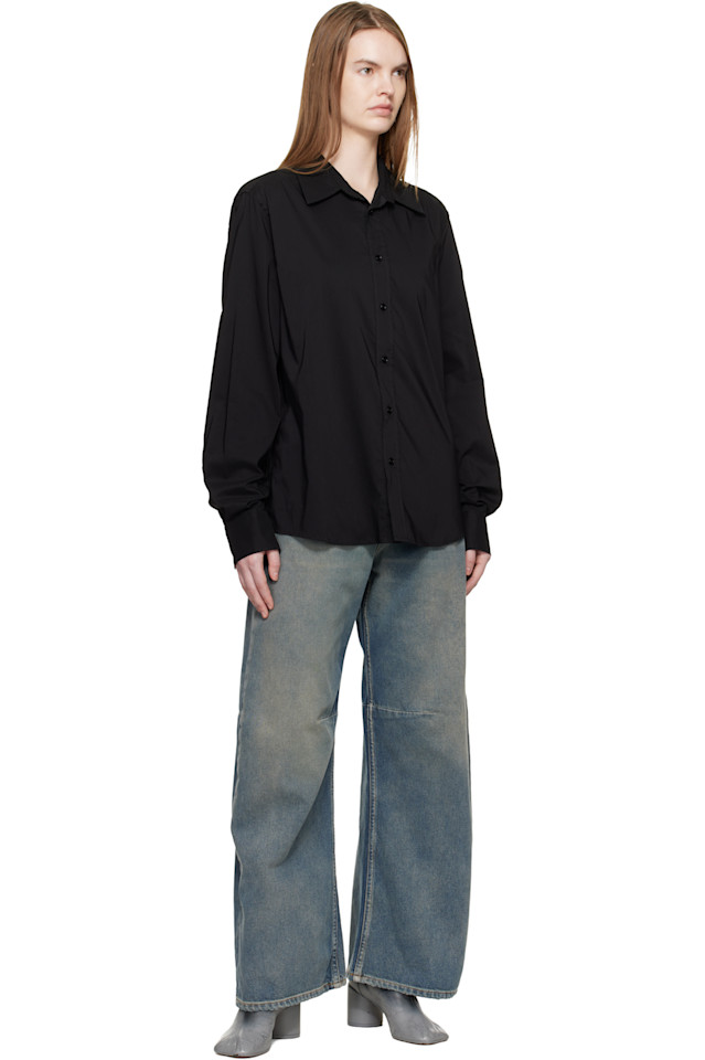 Mm6 Maison Margiela Рубашка с длинными рукавами из полихлопка — фото 4