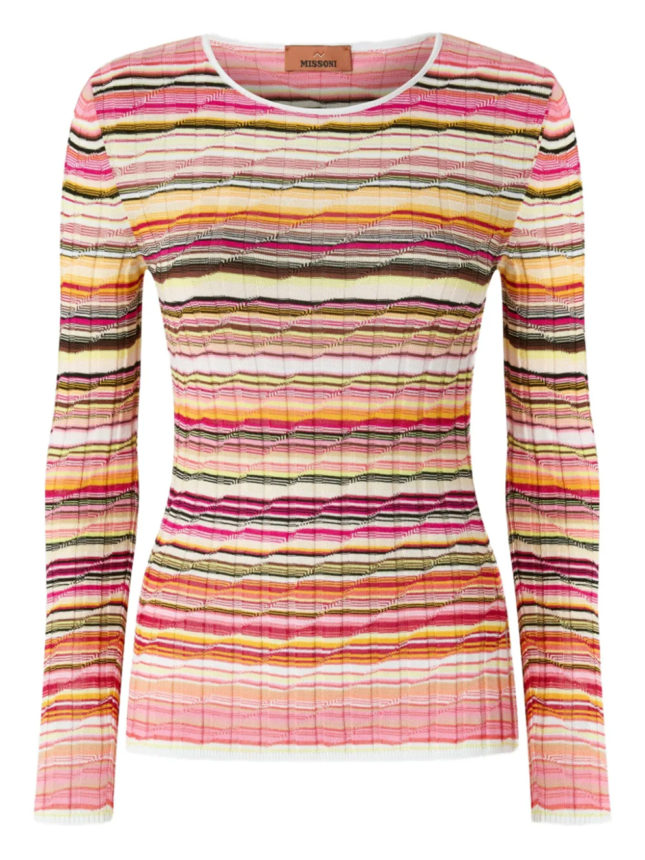 

Полосатый свитер Missoni, розовый