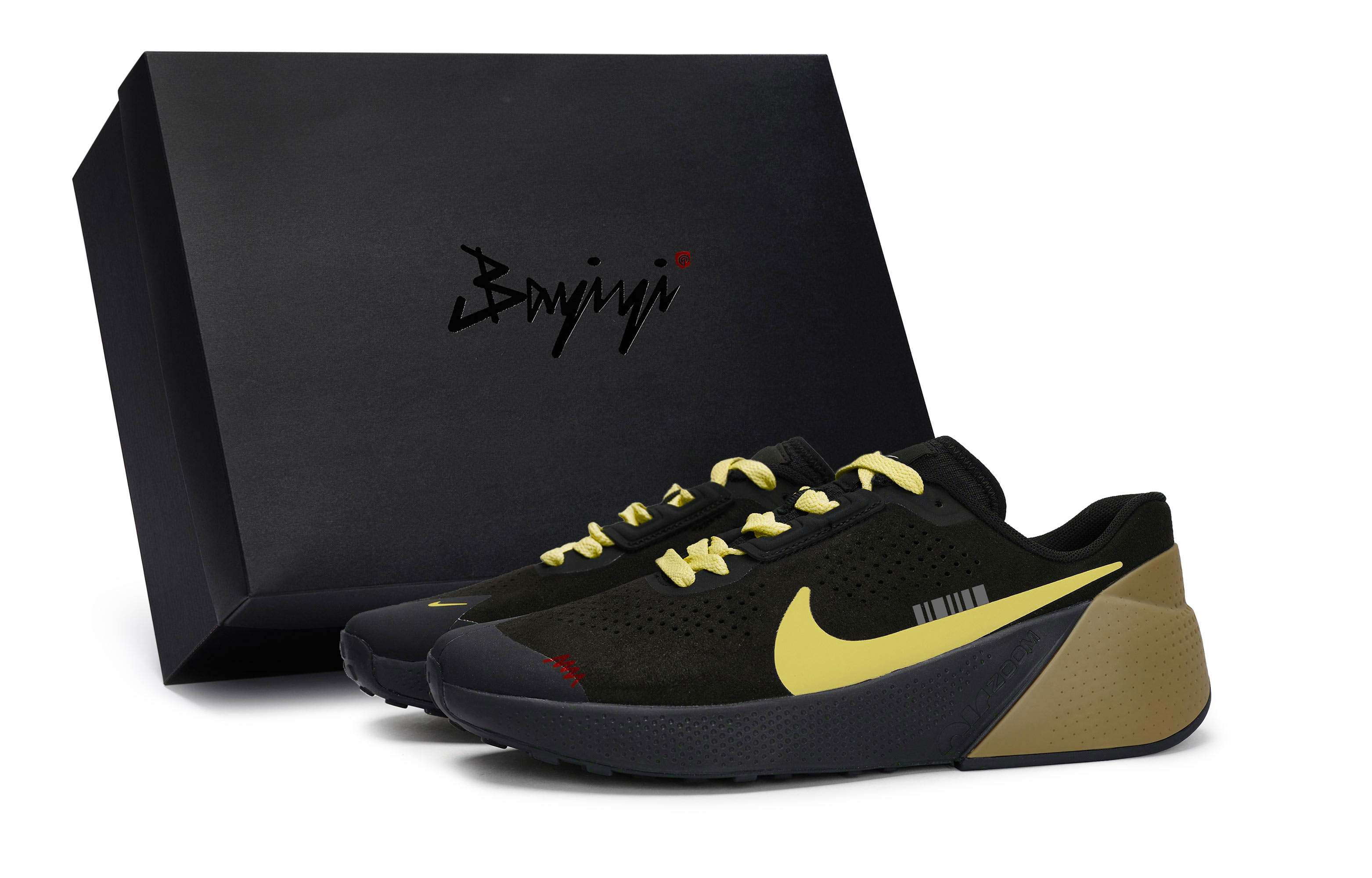 

Nike Кроссовки Air Zoom TR 1 мужские низкие, коричневые/желтые