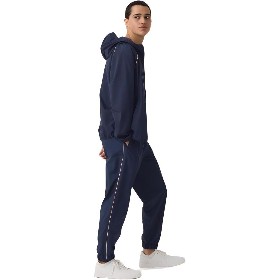JW Anderson X Roger Federer Collaboration Series Повседневные брюки унисекс темно-синие Uniqlo, темно-синий — фото 2