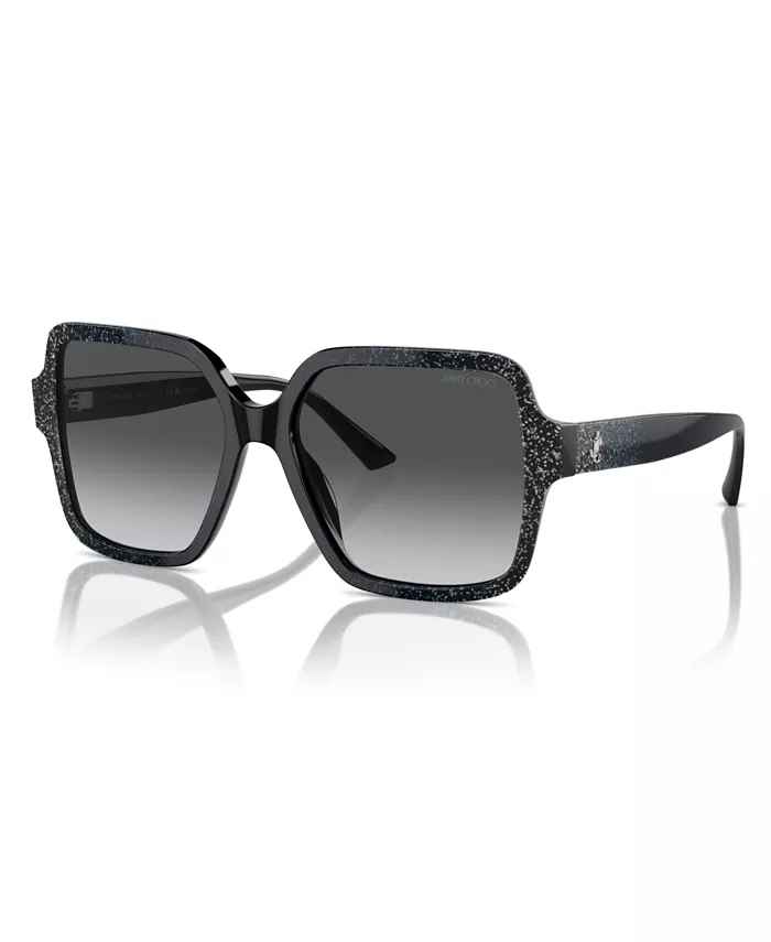 

Женские поляризационные солнцезащитные очки, JC5005 Jimmy Choo, черный