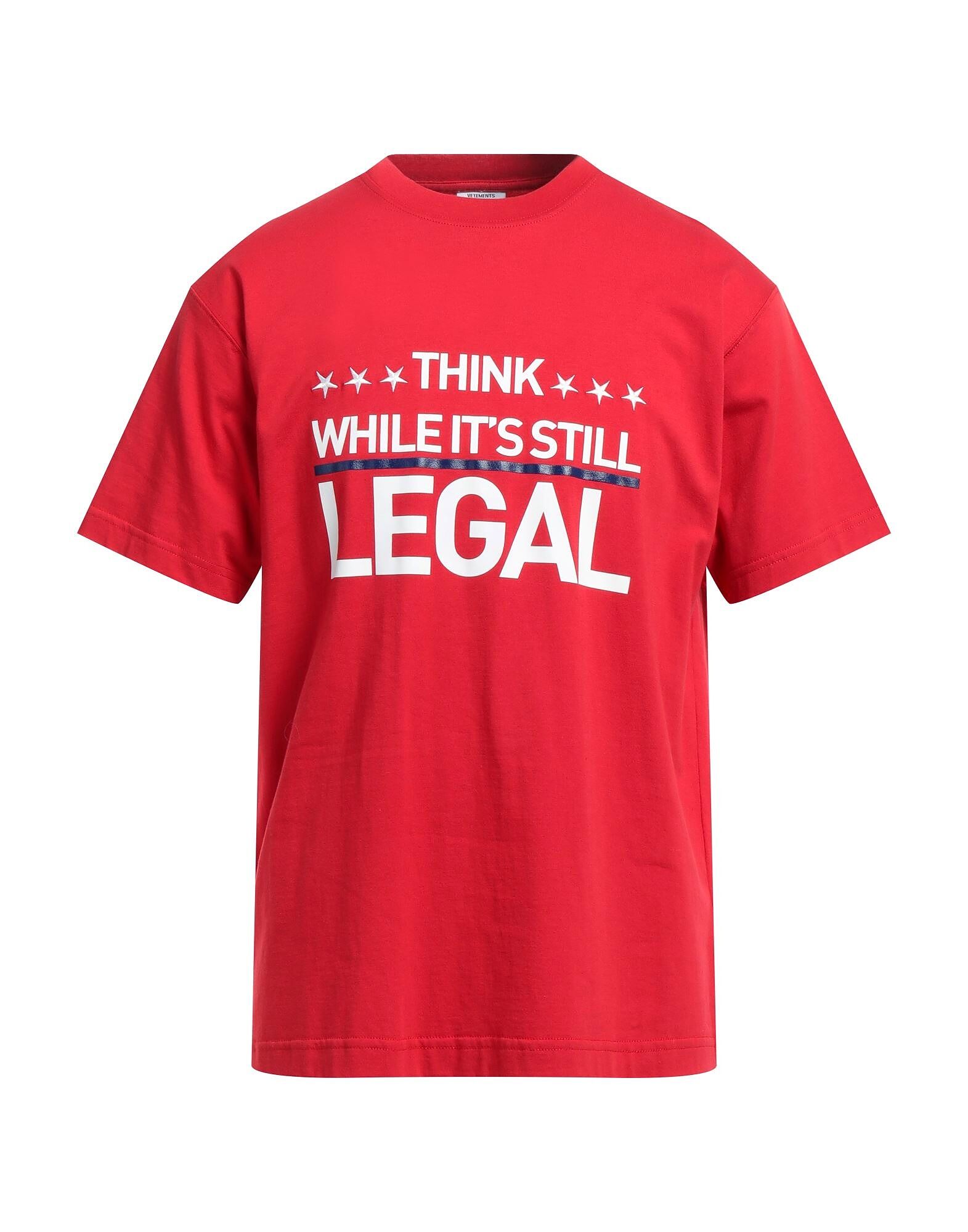 

Футболка Vetements, красный