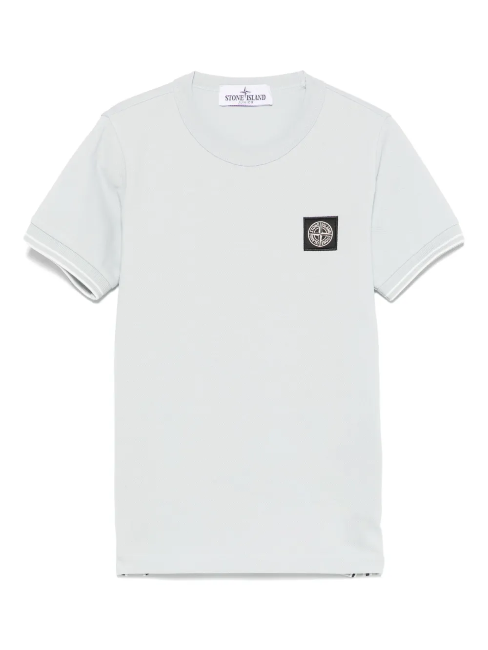 

Футболка с нашивкой Compass Stone Island Junior, синий
