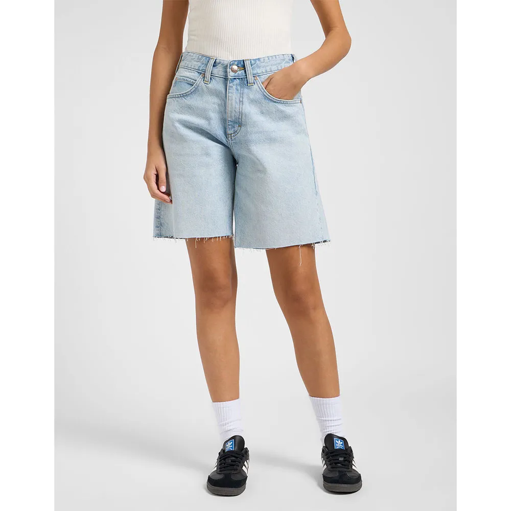 

Шорты Lee Rider Loose Fit denim, синий