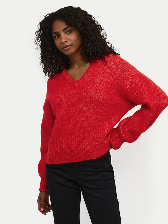 

Свитер loose fit Trina 10508973 Kaffe, красный