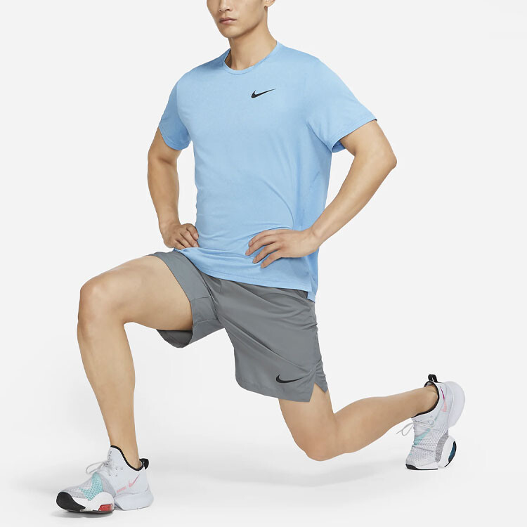 Футболка Nike Pro Dri-Fit, голубой — фото 3