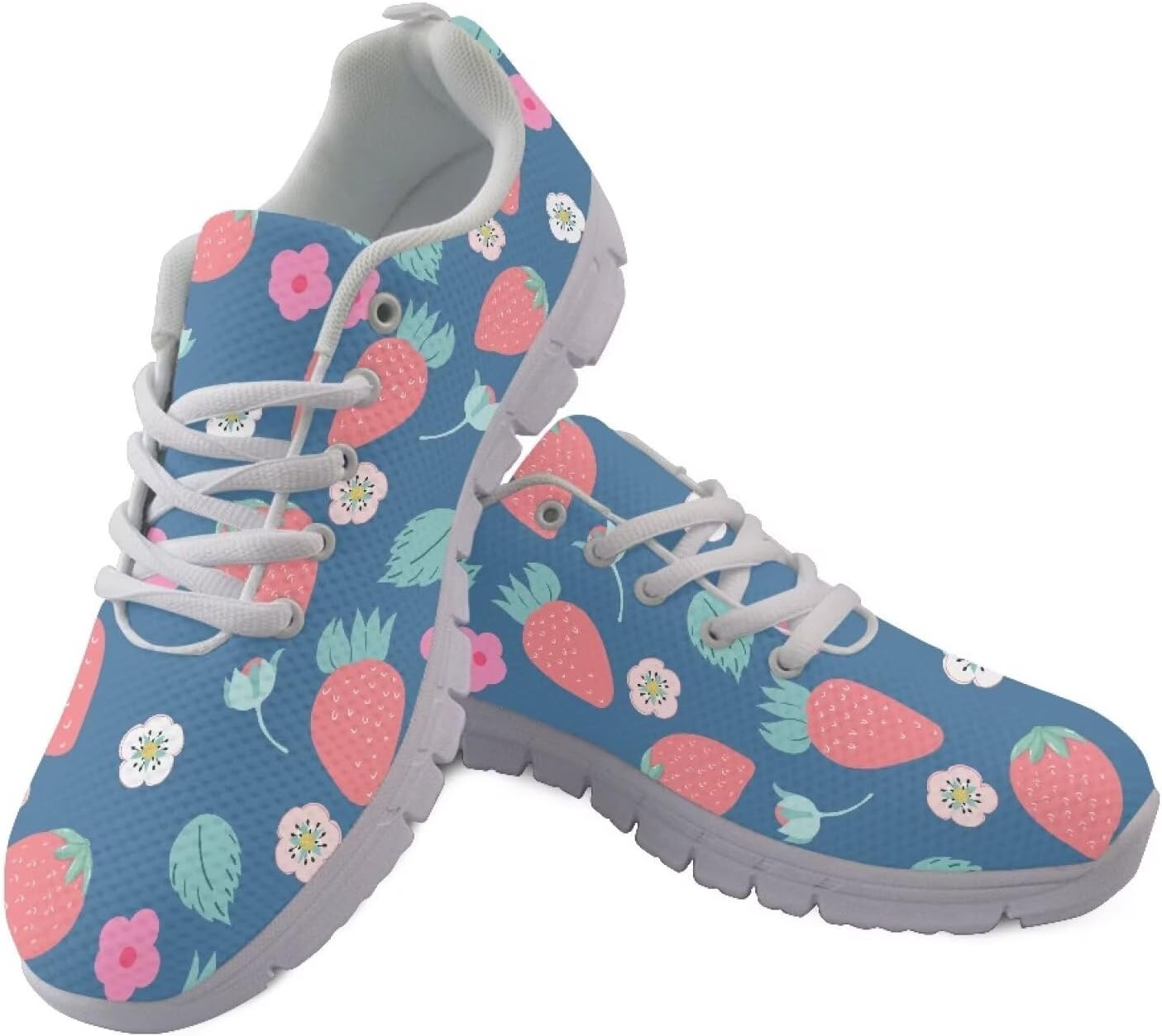 

Мужские кроссовки AmzPrint для походов, бега и ходьбы с принтом, Strawberry