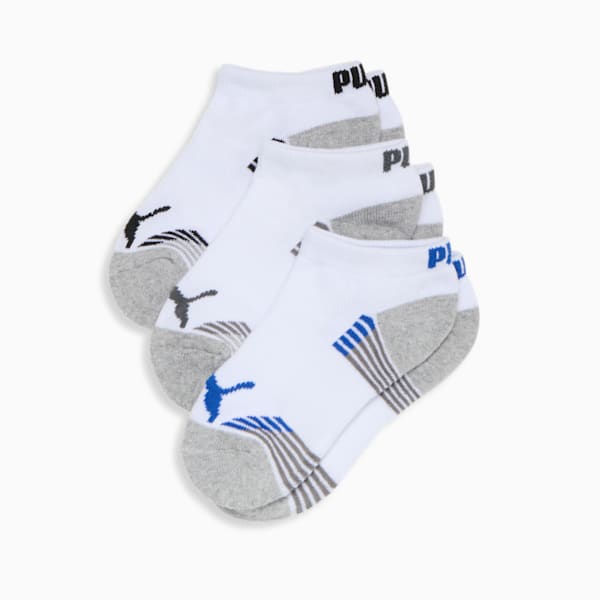 

Носки полумахровые низкие для больших детей (3 пары) Puma, мультиколор