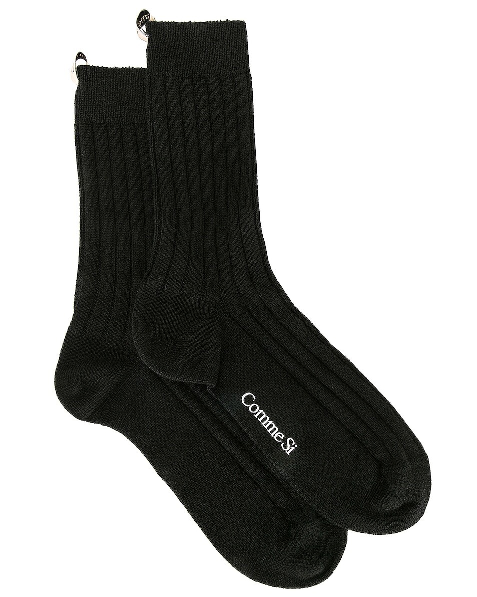 

Носки the Cashmere Sock Comme Si, черный