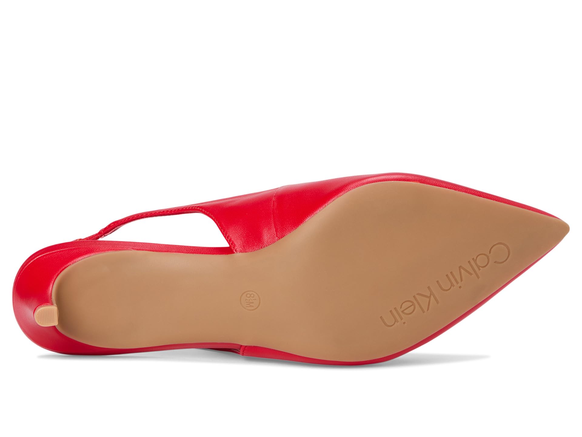 Туфли Calvin Klein Dainty, Red Leather — фото 3