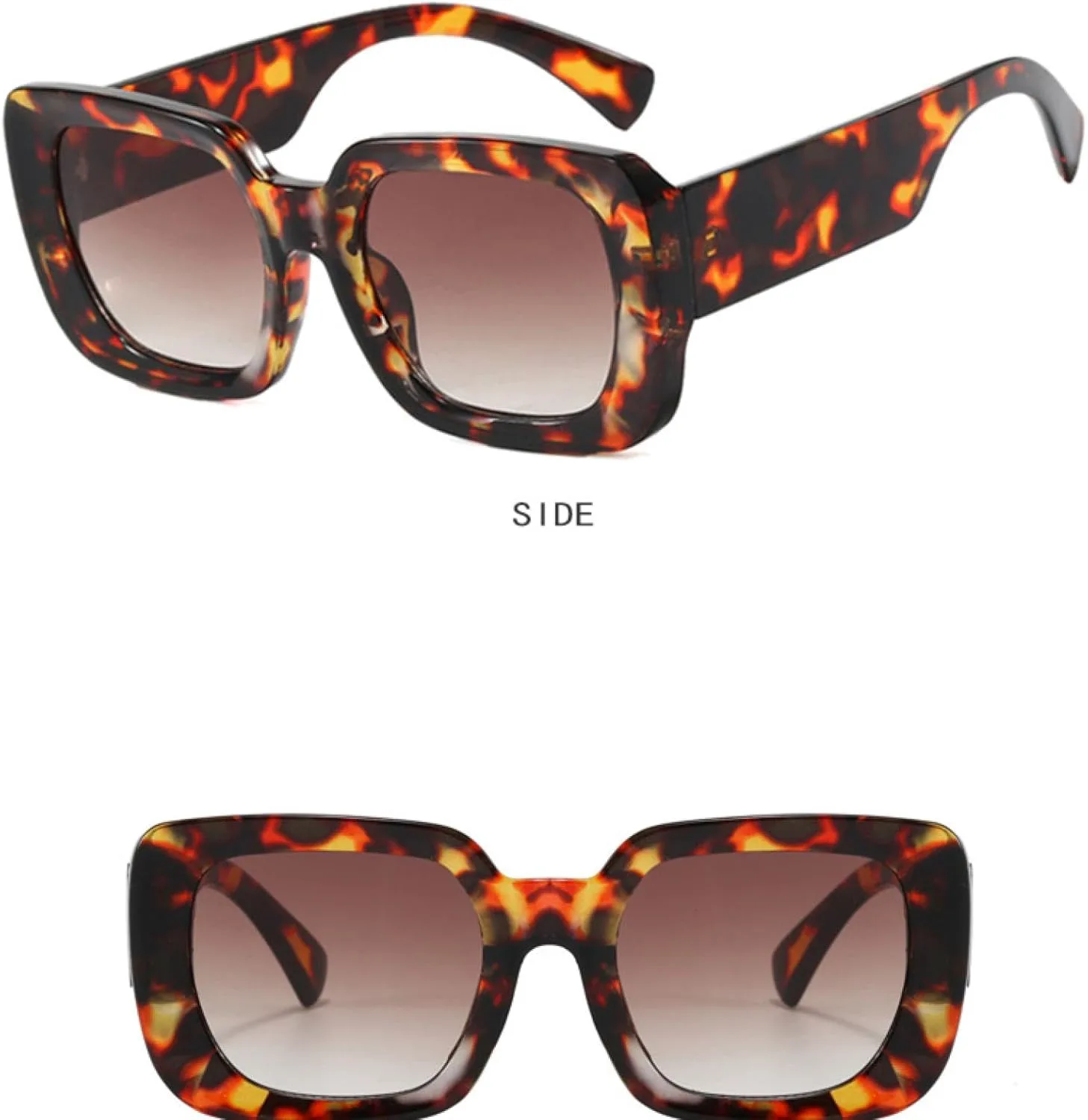 

Винтажные солнцезащитные очки для женщин с градиентной защитой от УФ-излучения UV400, модные солнцезащитные очки для мужчин и женщин TKKTLLT, Pink-purplepink