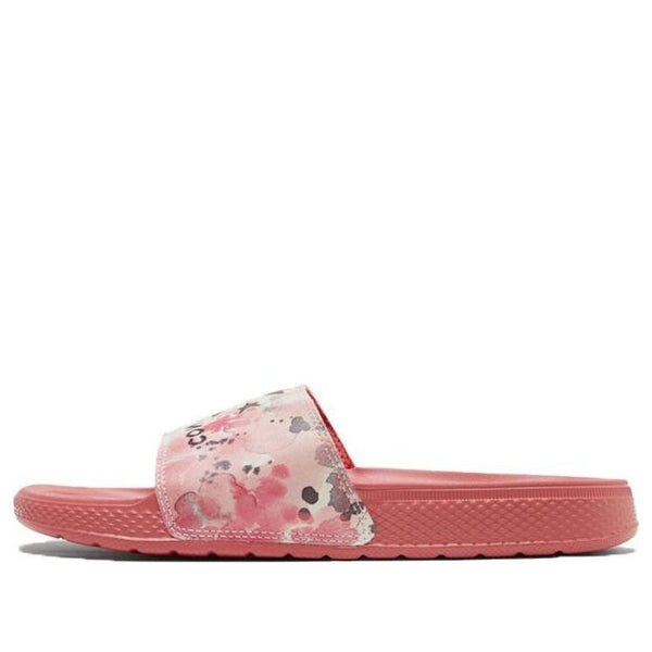 Тапочки chuck taylor all star slide slippers pink/white Converse, розовый
