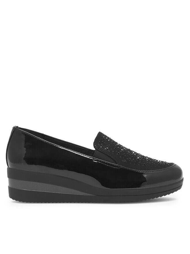 

Шлепанцы на танкетке Clara Barson Zapatos hasta el tobillo, черный