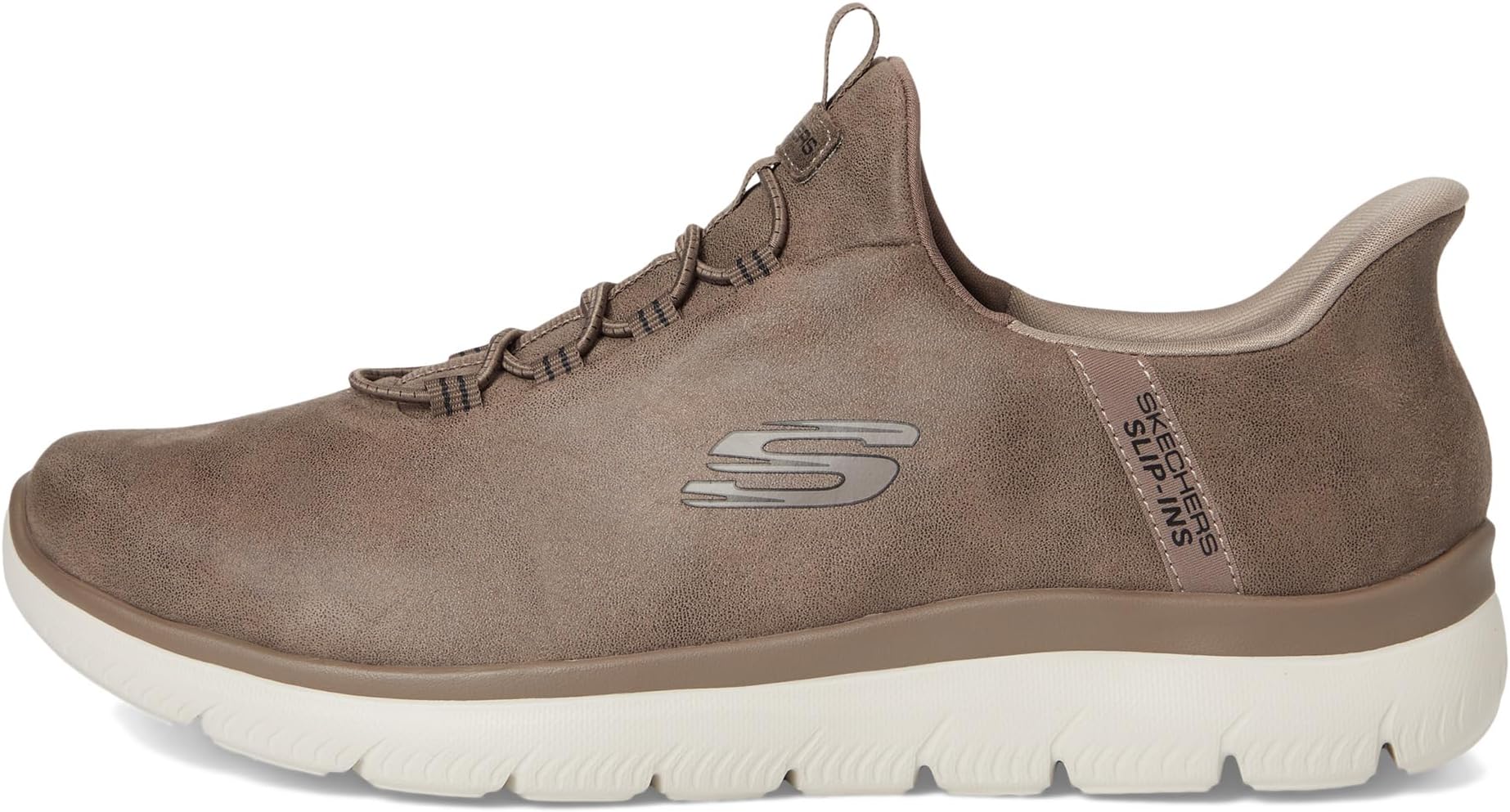 Кроссовки SKECHERS Men's Summits Korlo Hands Free Slip-In, Brown — фото 4