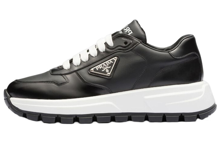 Кроссовки женские Prada Lifestyle с логотипом, черный