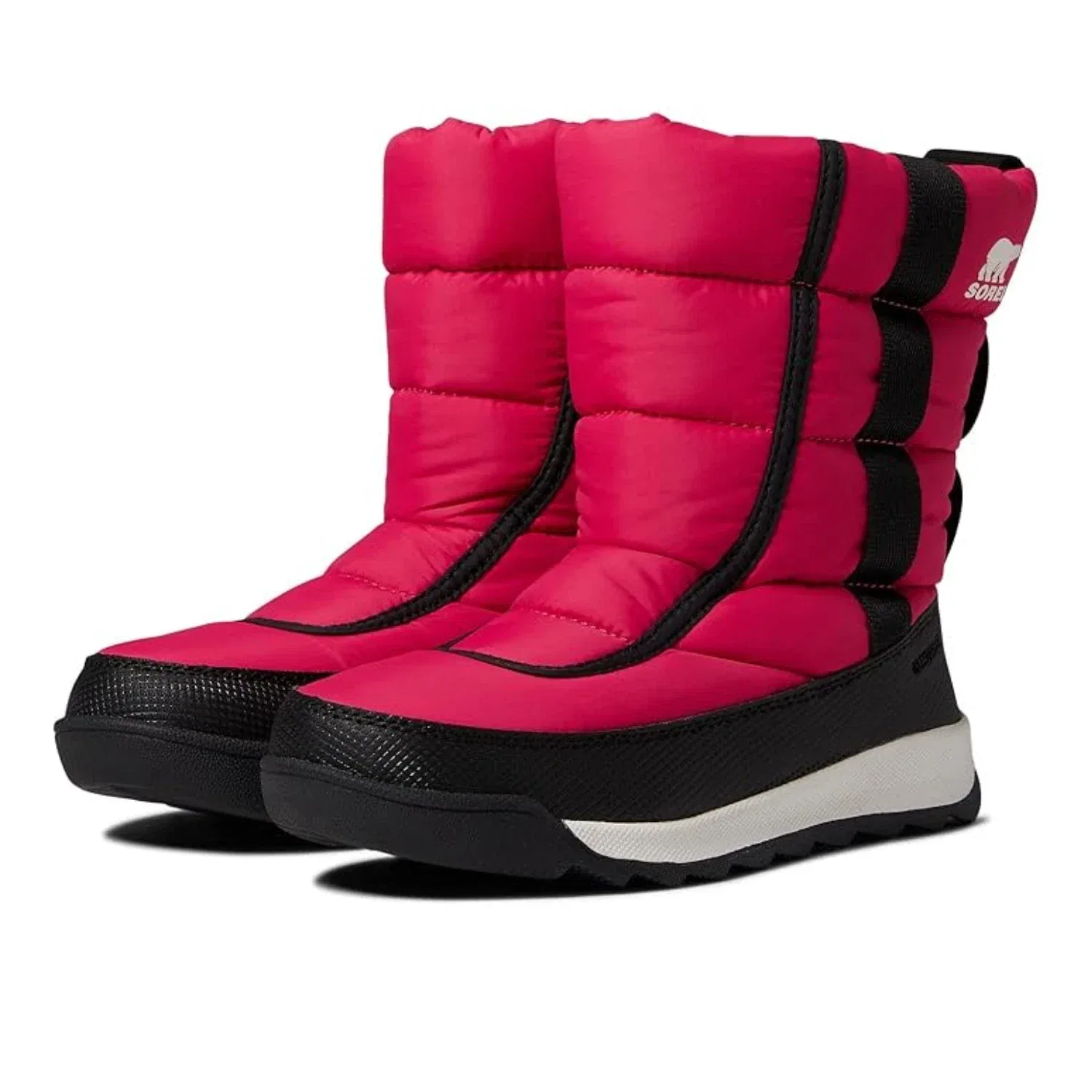 Детские водонепроницаемые ботинки Sorel Whitney II Puffy Mid- Boots CactPink ZAP984