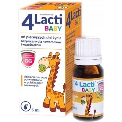 

LACTI BABY ПРОБИОТИКИ Капли для детей 5/10/15 мл для иммунитета от кишечной диареи Nord Farm