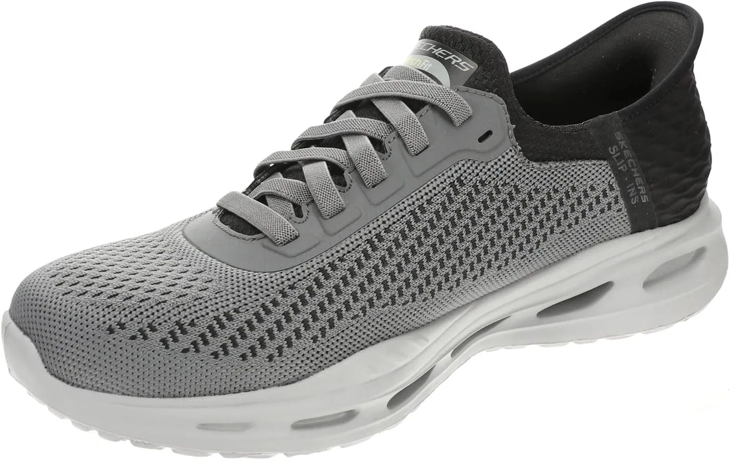 Кроссовки Skechers Herren Arch Fit Orvan-Drex, Grey Black — фото 4