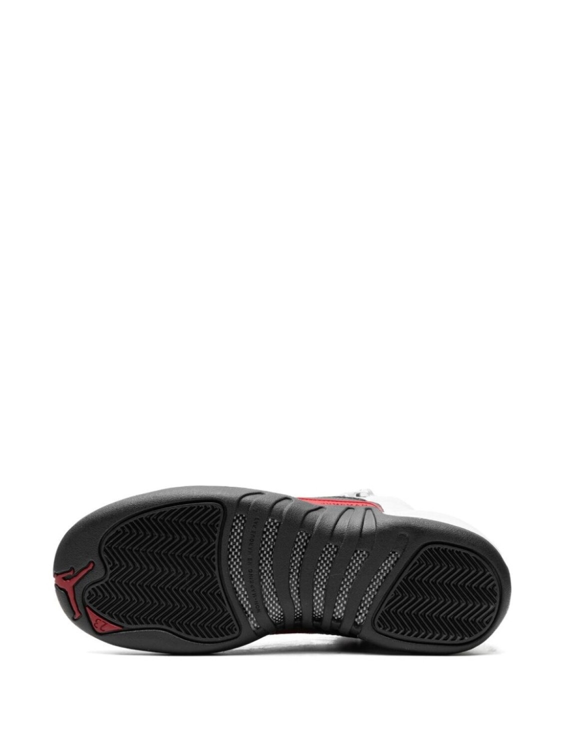 Jordan Kids кроссовки Air Jordan 12 «Red Taxi», белый — фото 4