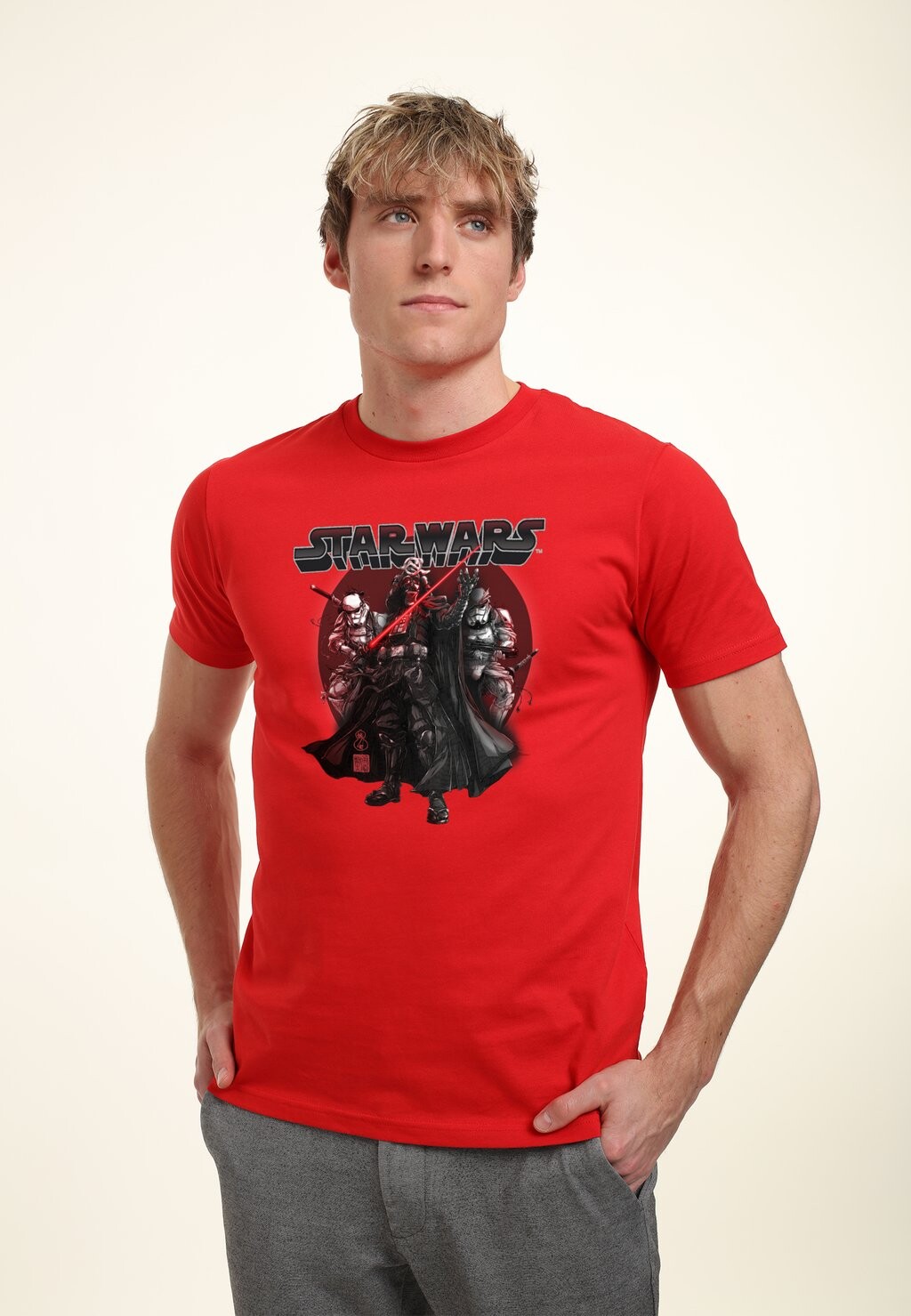 

Футболка с принтом STAR WARS VISIONS VISION VADER Star Wars, красный