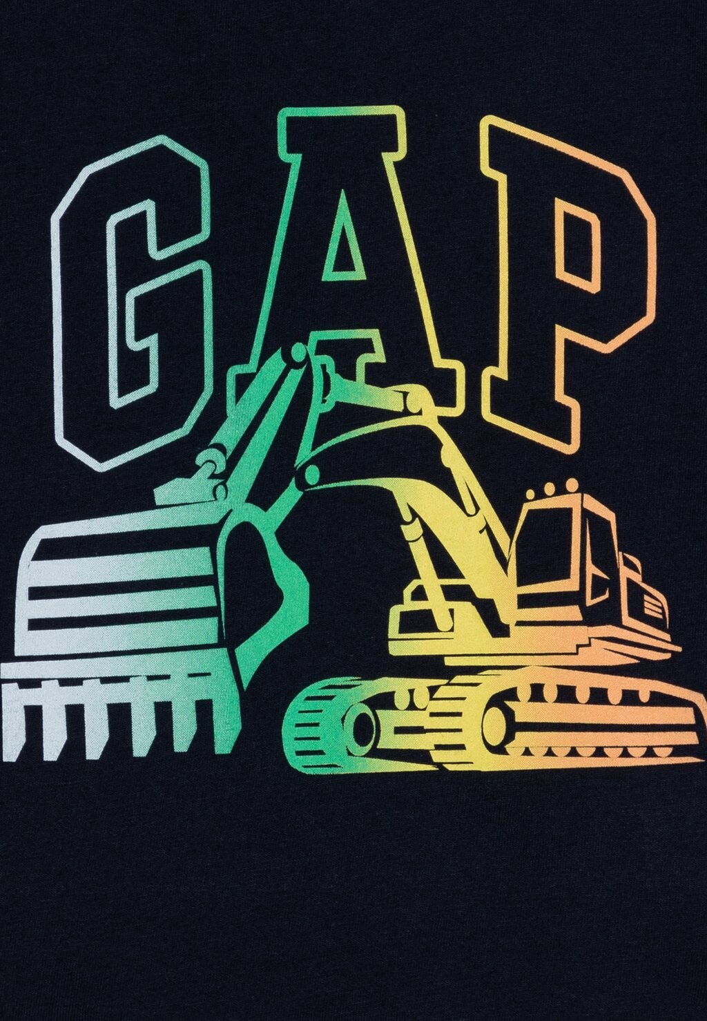 Футболка с принтом GRAPHIC TODDLER BOY GAP, цвет navy — фото 3