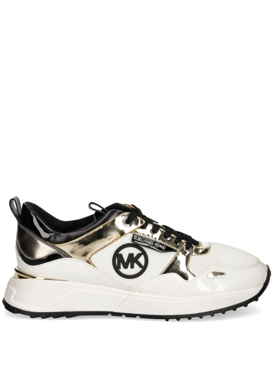 

Кроссовки с металлическими панелями Michael Michael Kors, белый