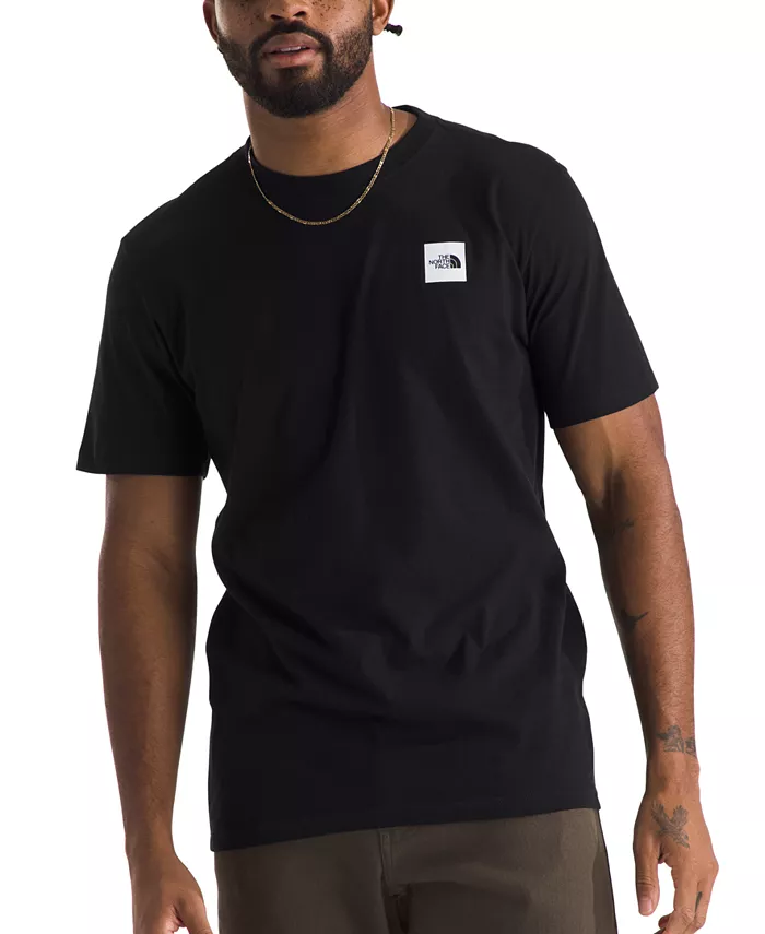 

Мужская футболка с коротким рукавом и логотипом Box Logo The North Face, черный