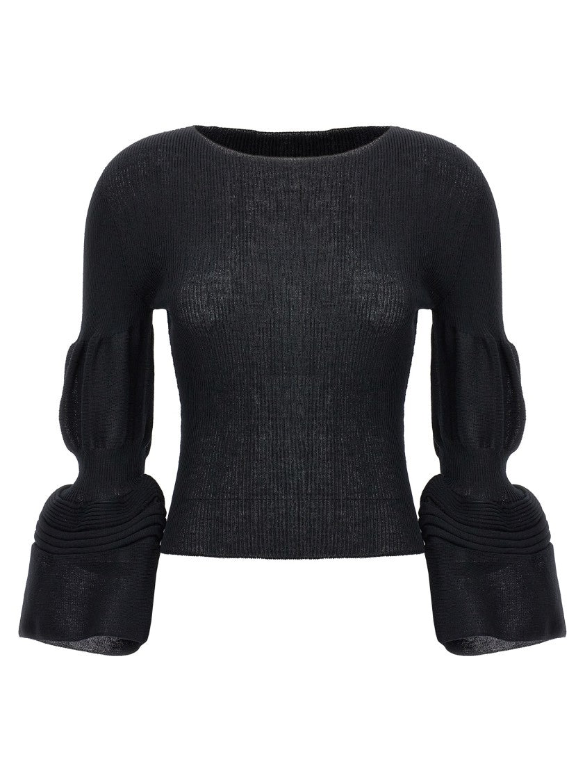 

Топ "Assemblage Branch" Issey Miyake, черный