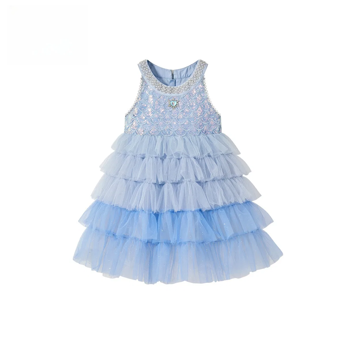 Платье Frozen SS25 Blue для детей 3-7 лет Disney
