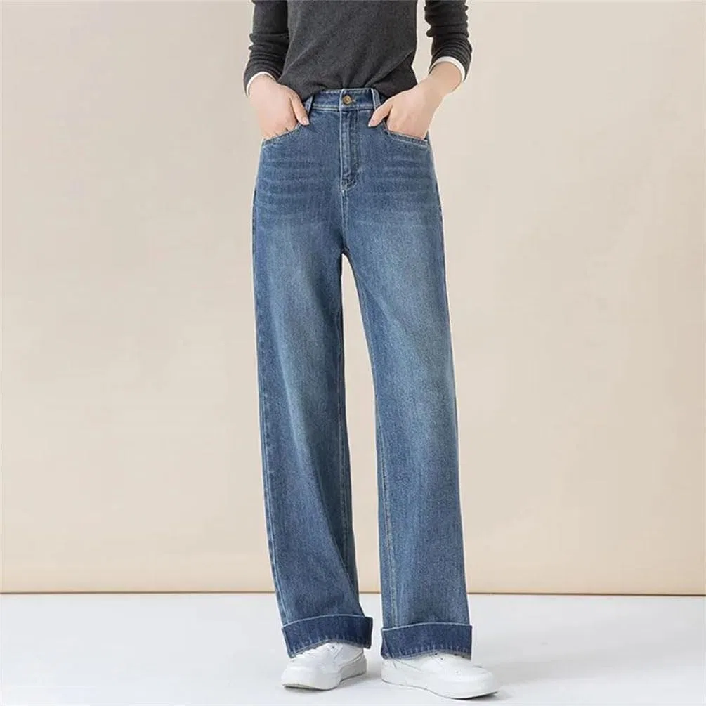 Джинсы свободные Women's American Loose, Denim Blue — фото 2
