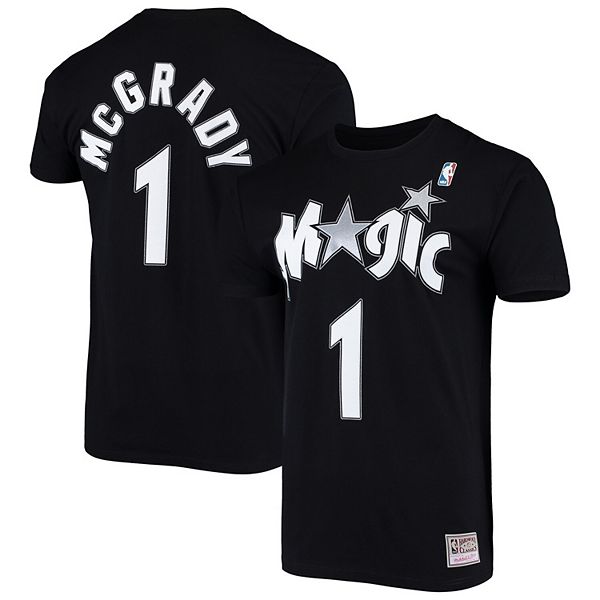 

Футболка Mitchell & Ness Tracy McGrady black Orlando Magic Hardwood Classics Unbranded