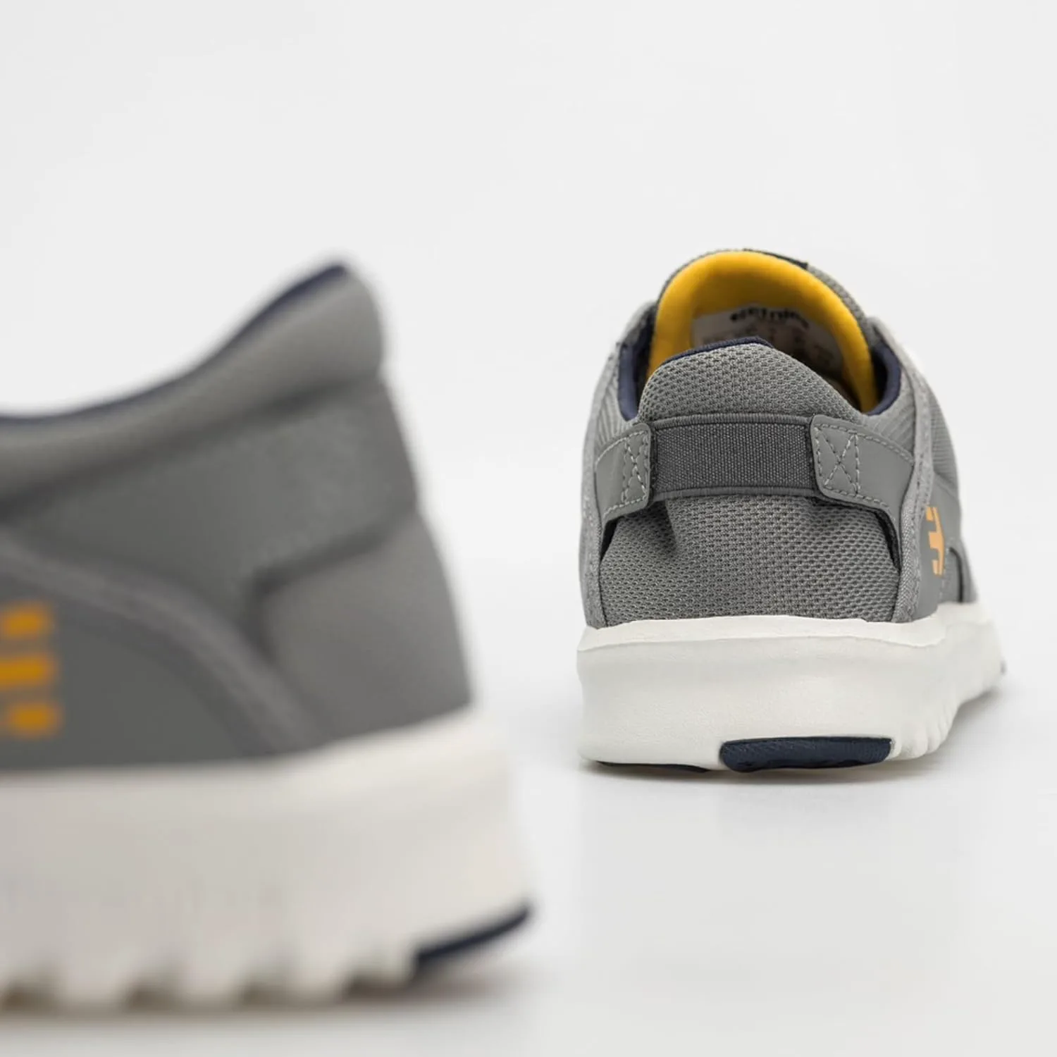 Кроссовки Etnies Scout, серый/темно-синий/желтый — фото 3