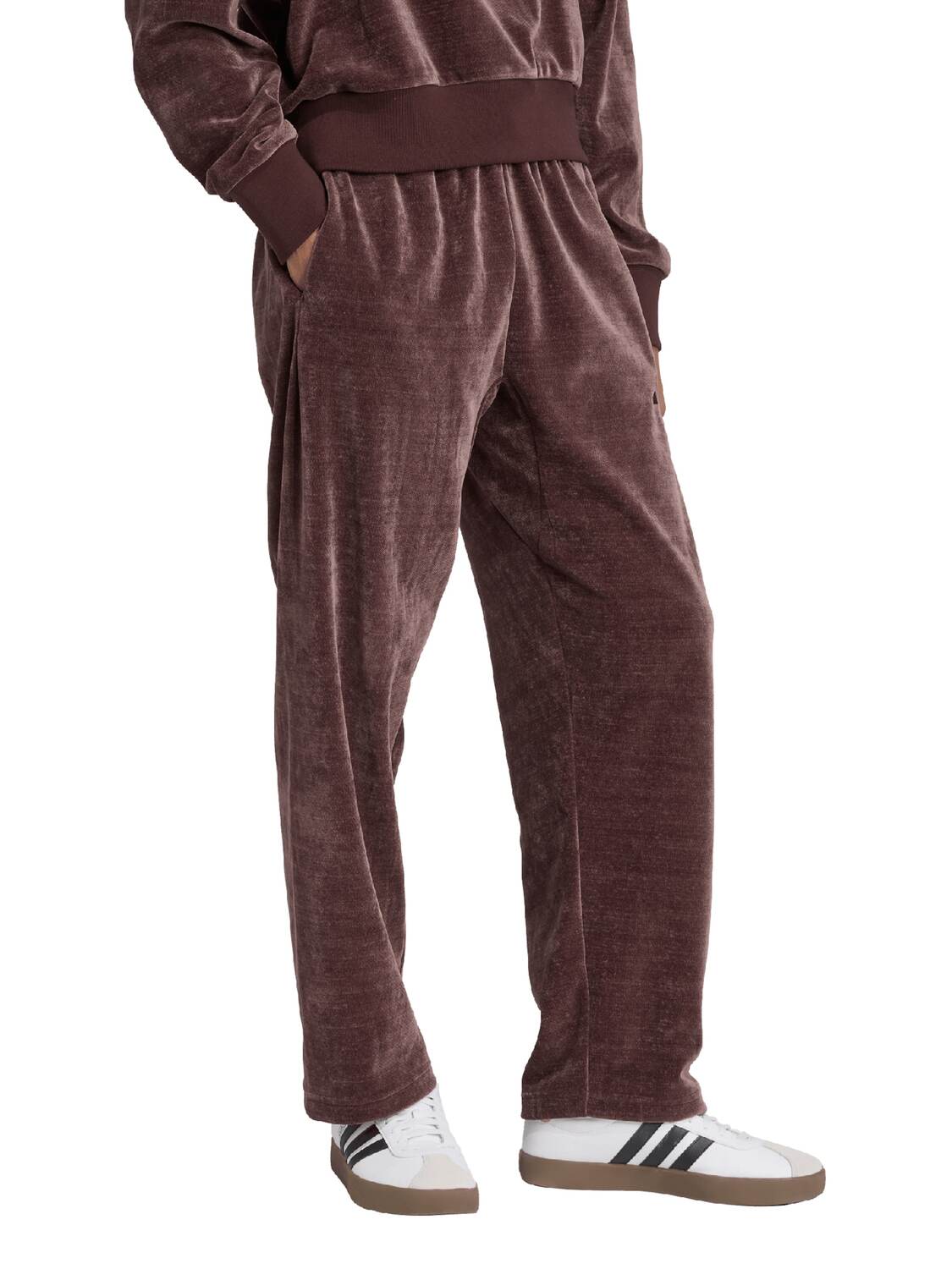 Adidas Sportswear Штаны для тренировок Loose fit 'A SZN' в цвете Chocolate — фото 3