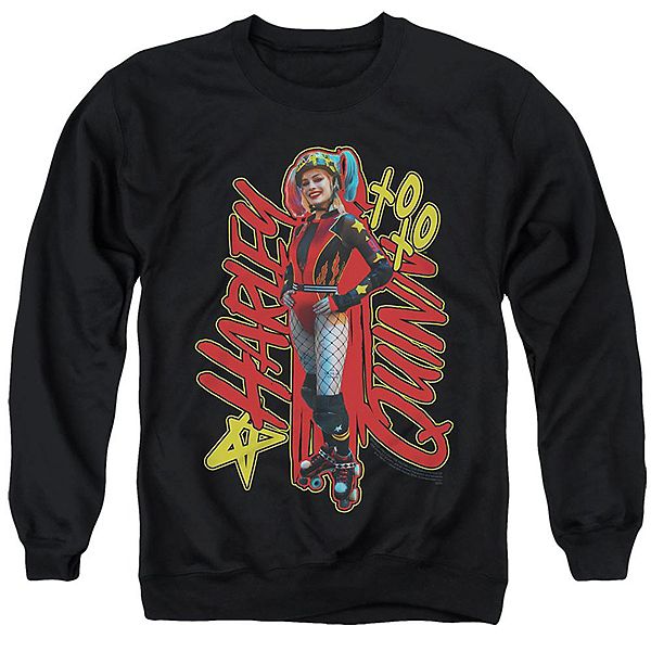 

Толстовка Birds of prey harleymania adult crewneck Licensed Character