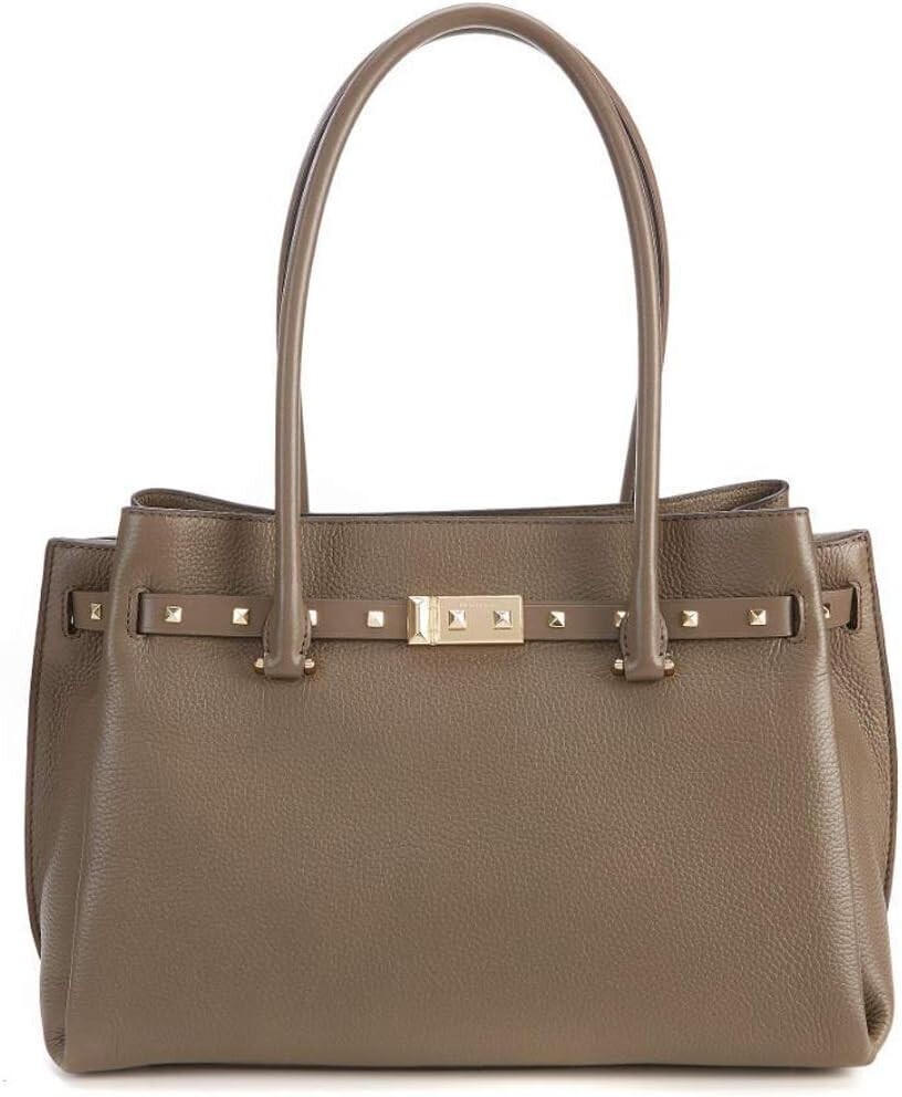 

Большая сумка-тоут Michael Kors Addison из шагреневой кожи - Гриб