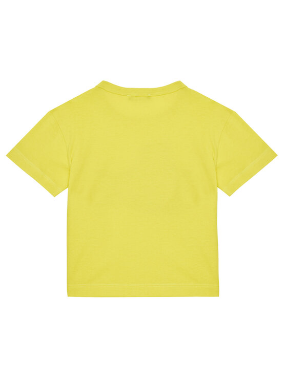 Футболка обычного кроя 3I1XG10JL United Colors Of Benetton, желтый — фото 2