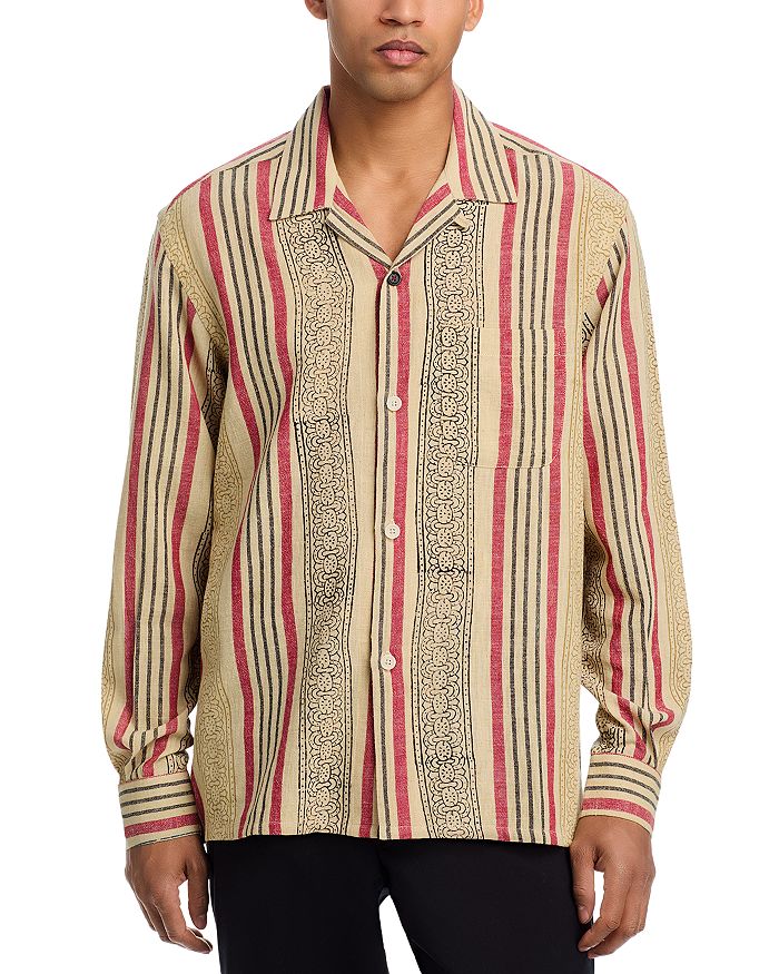 

Айо Принтованная Длинная Рубашка Кэмп KARDO, мультиколор