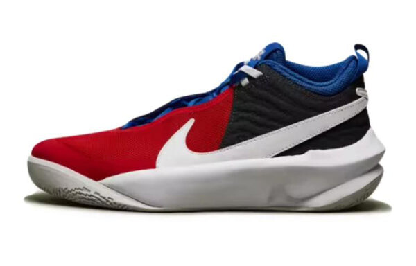 Кроссовки team hustle d10 'university red game royal' Nike, мультиколор — фото 2