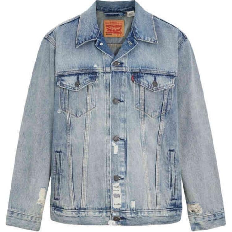 

Джинсовая куртка мужская синий Levis
