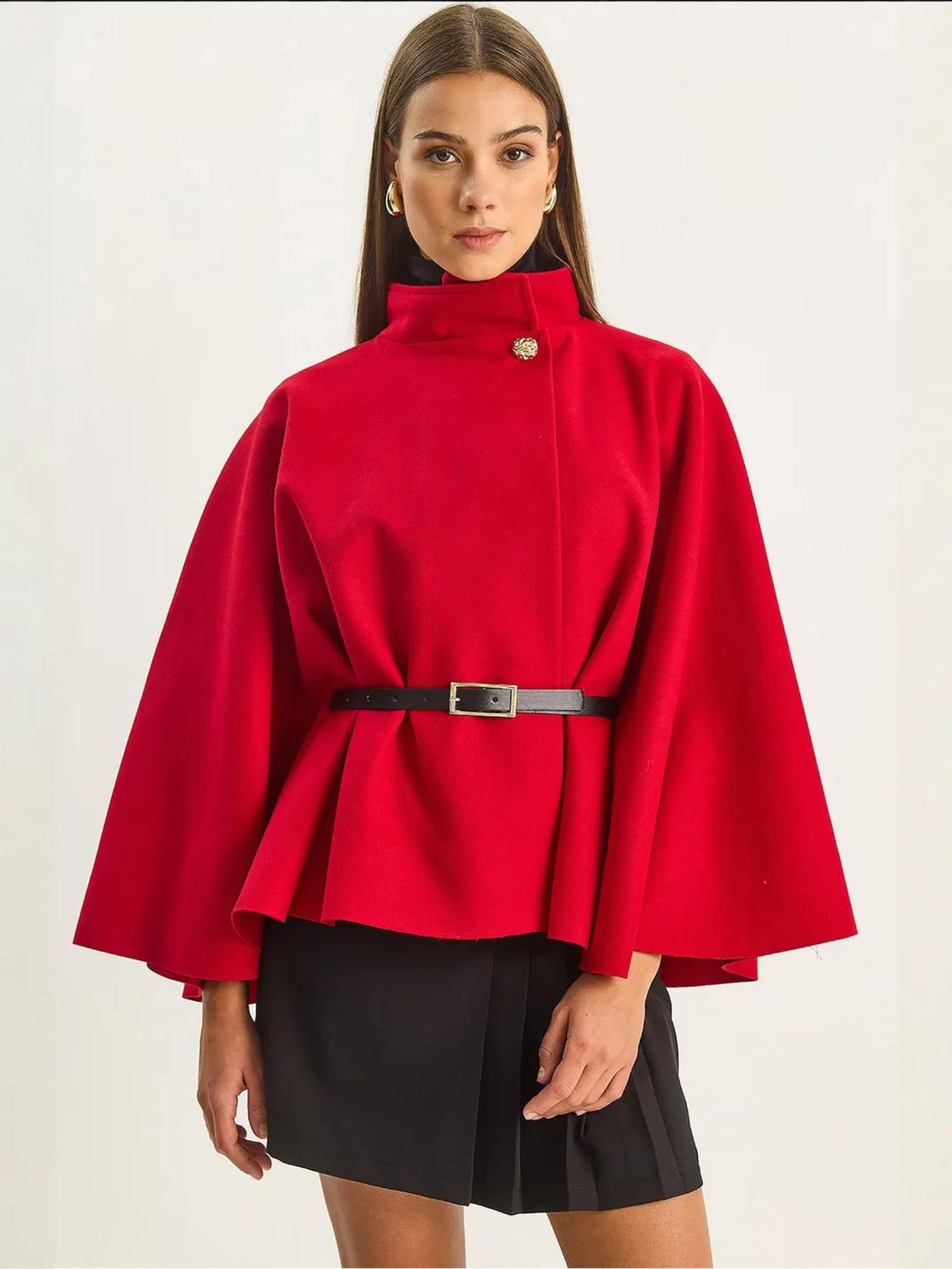 

Bianco Lucci Куртка для межсезонья в красном цвете