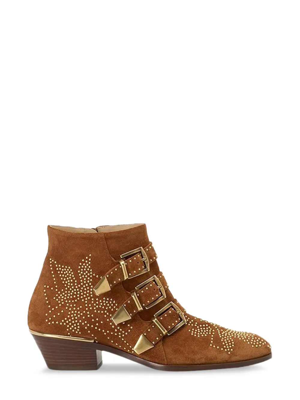 

Ботильоны Susan 40 с пряжками CHLOÉ, коричневый