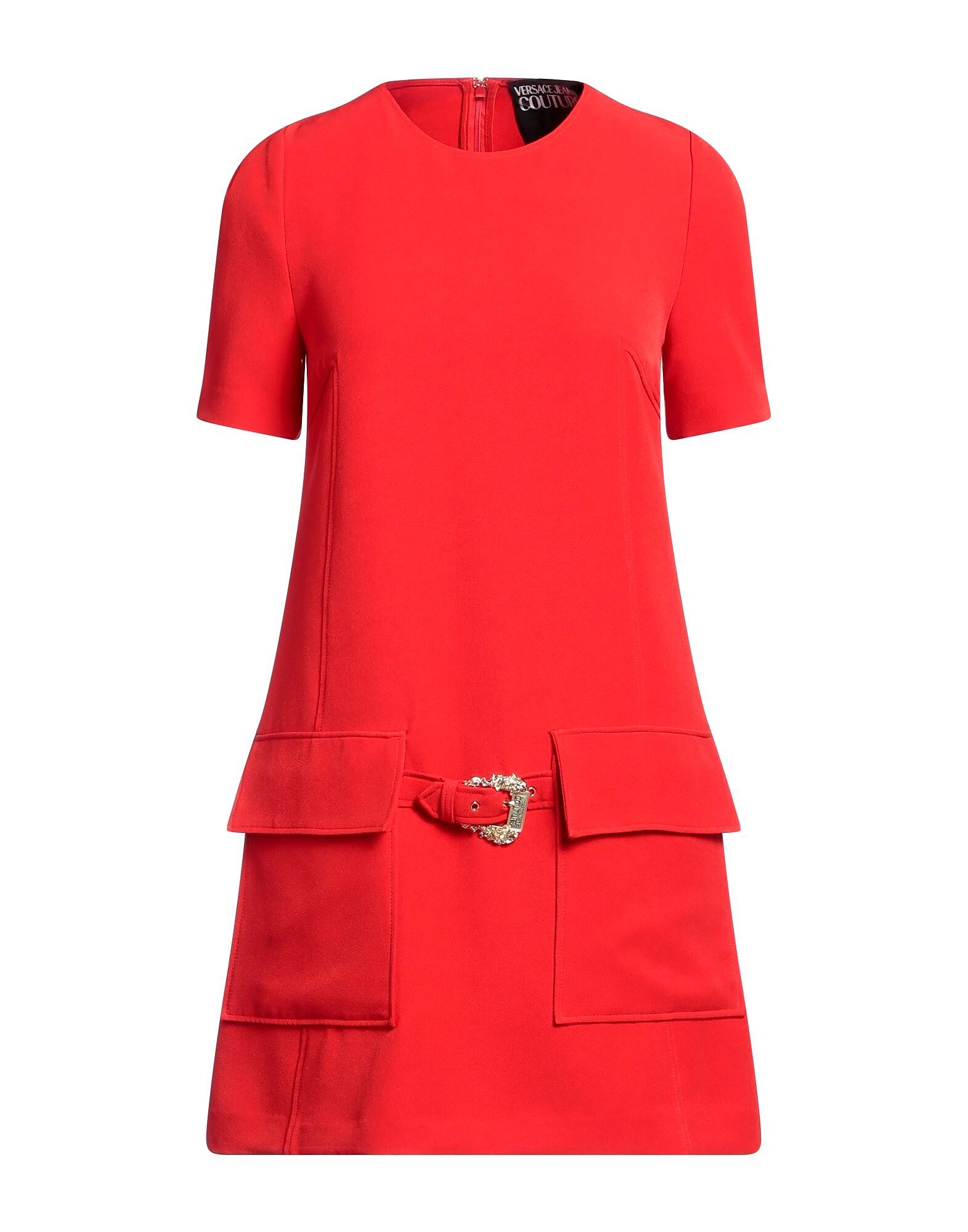 

Мини-платье Versace Jeans Couture, томатно-красный