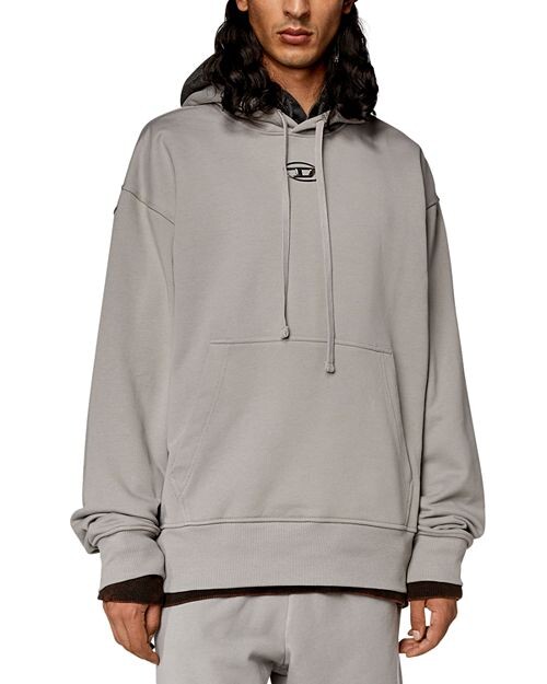 

Толстовка Macs с длинными рукавами и графикой Diesel, цвет Gray
