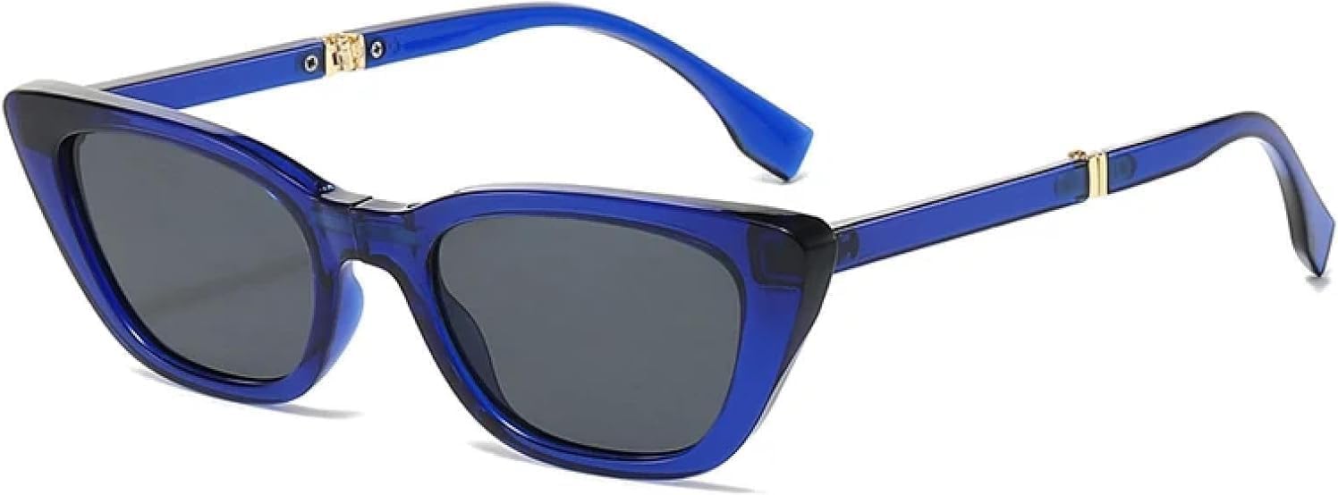 

Женские солнцезащитные очки "кошачий глаз" со складными линзами, зеркальные линзы, защита от УФ-излучения UV400, портативные мужские солнцезащитные очки MTZJH, One Color