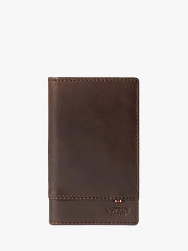 

Лондонский микро-кошелёк из кожи OSPREY LONDON, Chestnut